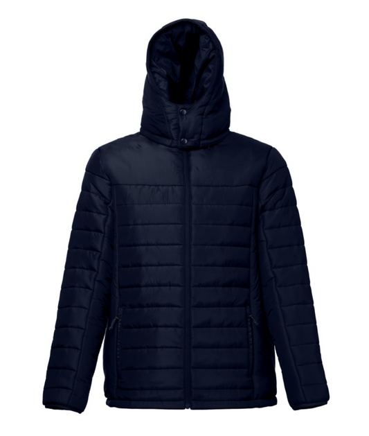 Casaco de inverno acolchoado masculino